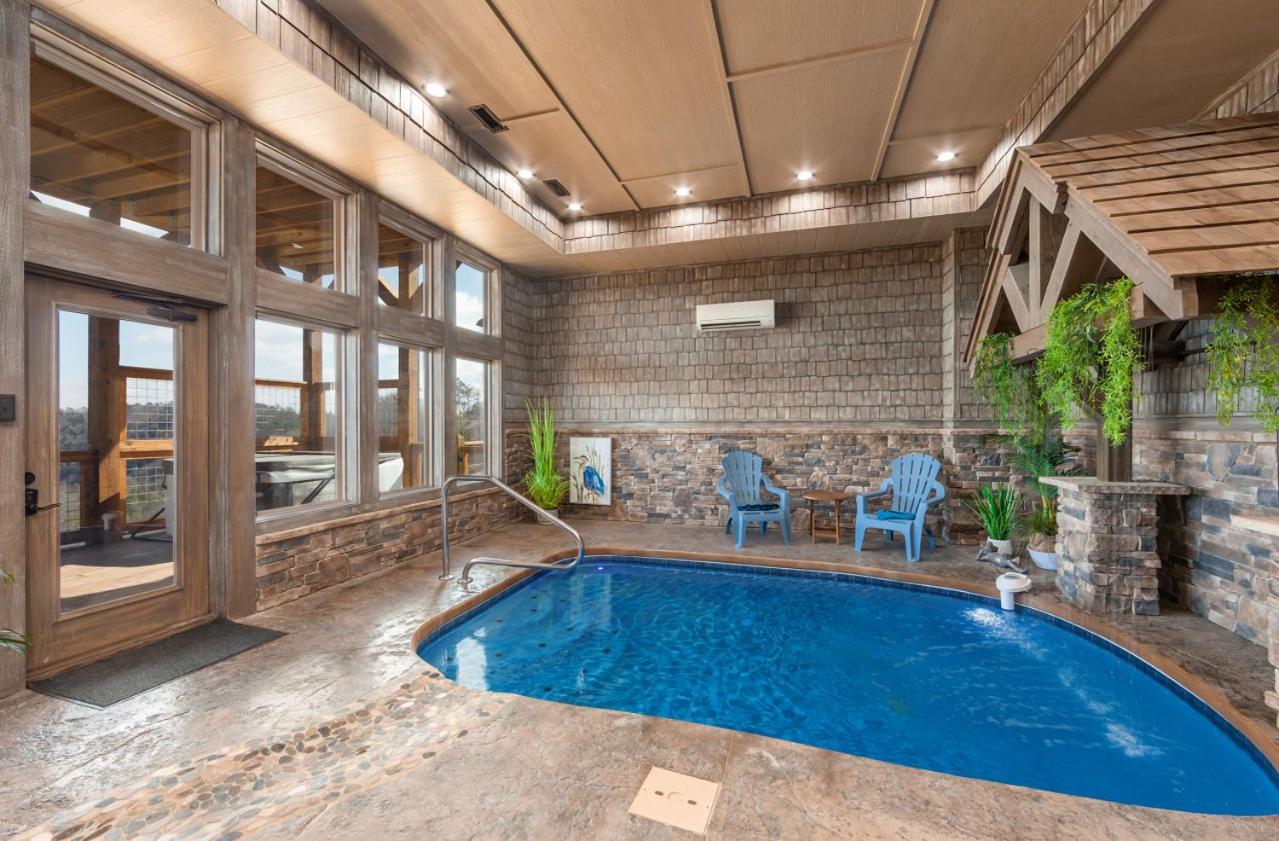 Splash Mountain Pool Hot Tub Theater Game Room เซอเวียร์วีล ภายนอก รูปภาพ