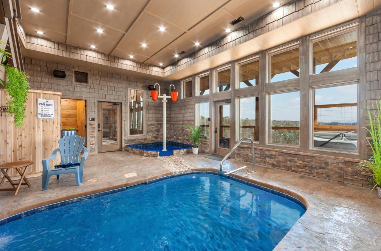 Splash Mountain Pool Hot Tub Theater Game Room เซอเวียร์วีล ภายนอก รูปภาพ